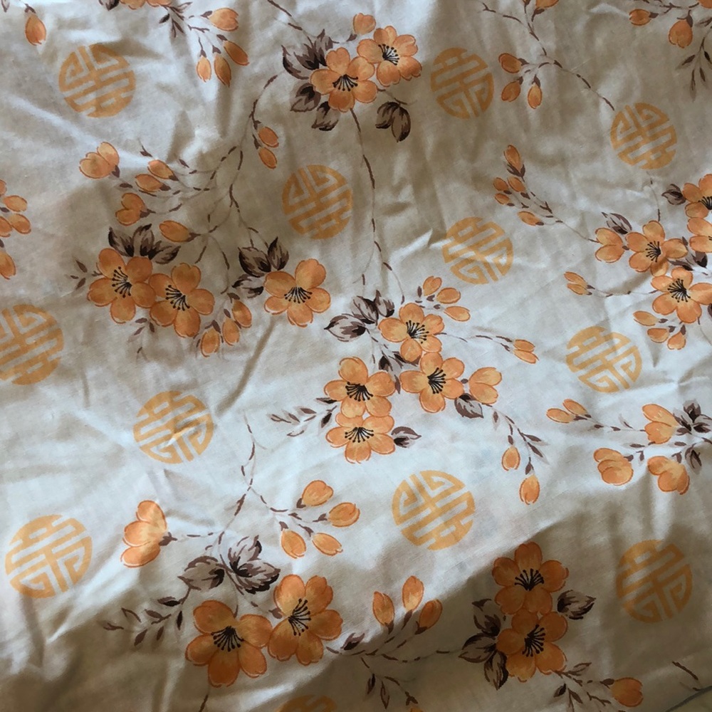 Vintage twin fitted sheet